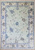 10 X 14 Ft Indian Hand Knotted Oushak Design Oriental Area Rug #IndoorRug #LOOMTOROOM #100%HANDMADERUG